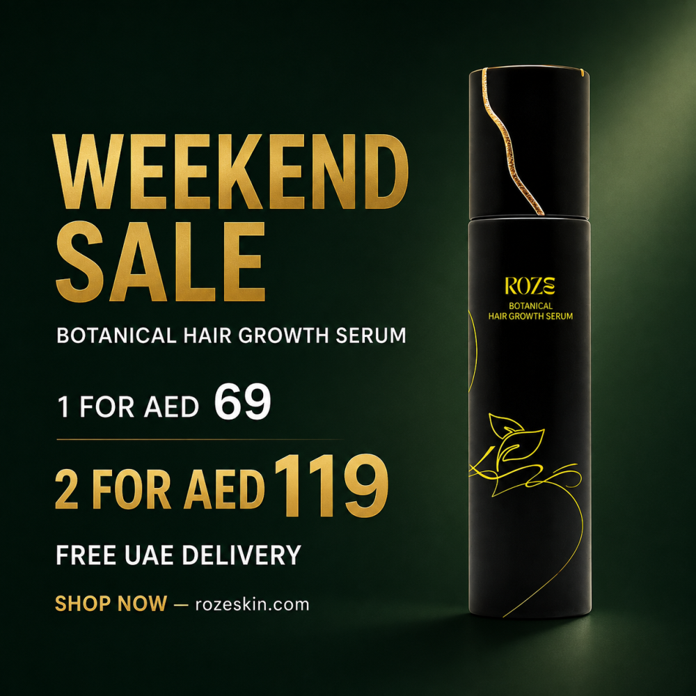 Roze Botanical Hair Growth Scalp Serum | Spray on Scalp Only | Stops Hair Fall & Boosts New Hair Growth | 100 ml