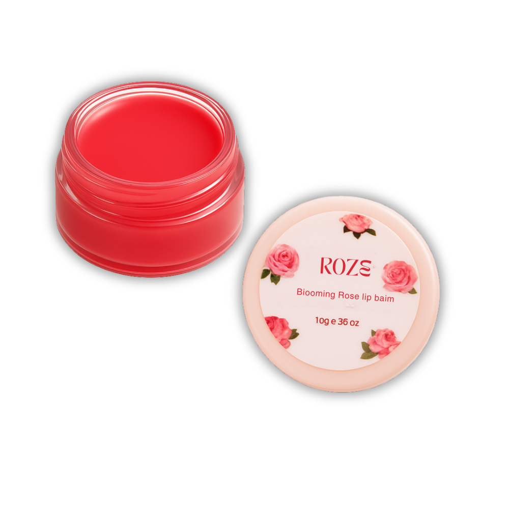 All Natural | Blooming Rose lip balm | Soft, Bright Lips for All Ages